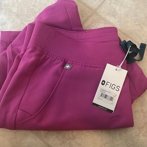 Pink figs pants